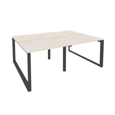 Onix O.MO-D.RS-4.1.7 (Денвер Светлый/Антрацит) Рабочая станция на О-образном м/к