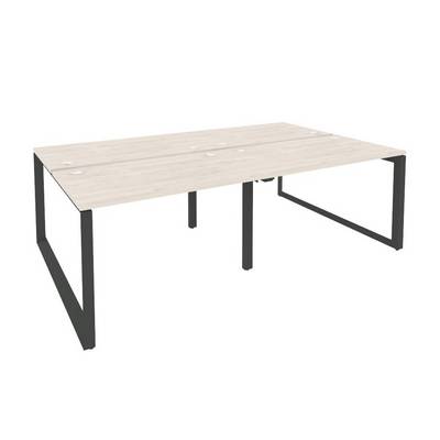 Onix O.MO-D.RS-4.2.7 (Денвер Светлый/Антрацит) Рабочая станция на О-образном м/к