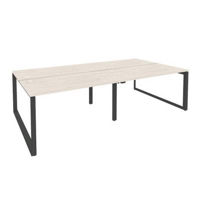 Onix O.MO-D.RS-4.3.7 (Денвер Светлый/Антрацит) Рабочая станция на О-образном м/к