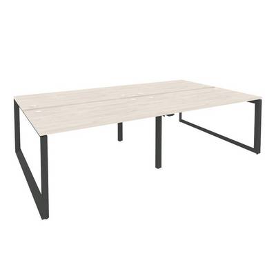 Onix O.MO-D.RS-4.3.8 (Денвер Светлый/Антрацит) Рабочая станция на О-образном м/к