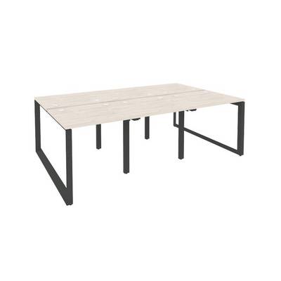 Onix O.MO-D.RS-6.0.7 (Денвер Светлый/Антрацит) Рабочая станция на О-образном м/к