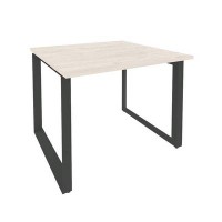 Onix O.MO-PRG-1.1 (Денвер Светлый/Антрацит) Стол переговорный (1 столешница)