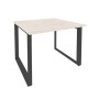 Onix O.MO-PRG-1.1 (Денвер Светлый/Антрацит) Стол переговорный (1 столешница)