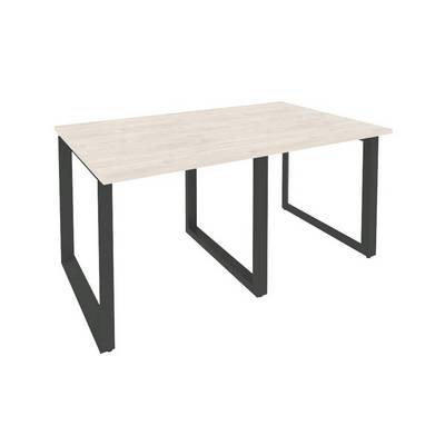 Onix O.MO-PRG-2.0 (Денвер Светлый/Антрацит) Стол переговорный (2 столешницы)