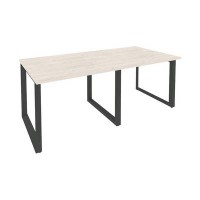 Onix O.MO-PRG-2.1 (Денвер Светлый/Антрацит) Стол переговорный (2 столешницы)