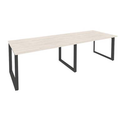 Onix O.MO-PRG-2.3 (Денвер Светлый/Антрацит) Стол переговорный (2 столешницы)