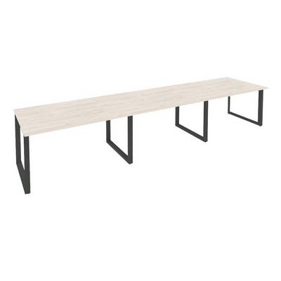 Onix O.MO-PRG-3.3 (Денвер Светлый/Антрацит) Стол переговорный (3 столешницы)