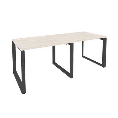 Onix O.MO-RS-2.1.8 (Денвер Светлый/Антрацит) Рабочая станция на О-образном м/к