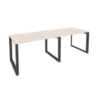 Onix O.MO-RS-2.2.8 (Денвер Светлый/Антрацит) Рабочая станция на О-образном м/к