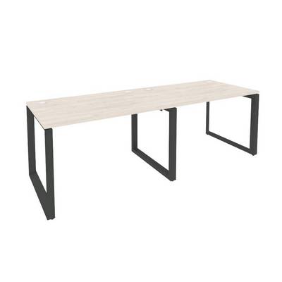 Onix O.MO-RS-2.2.8 (Денвер Светлый/Антрацит) Рабочая станция на О-образном м/к