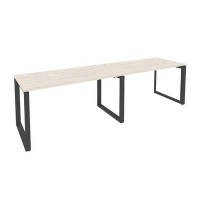 Onix O.MO-RS-2.3.7 (Денвер Светлый/Антрацит) Рабочая станция на О-образном м/к