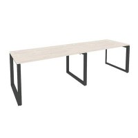 Onix O.MO-RS-2.3.8 (Денвер Светлый/Антрацит) Рабочая станция на О-образном м/к