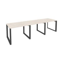 Onix O.MO-RS-3.1.8 (Денвер Светлый/Антрацит) Рабочая станция на О-образном м/к