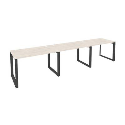 Onix O.MO-RS-3.2.7 (Денвер Светлый/Антрацит) Рабочая станция на О-образном м/к