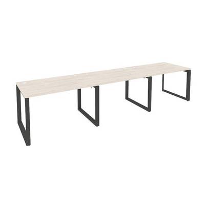 Onix O.MO-RS-3.2.8 (Денвер Светлый/Антрацит) Рабочая станция на О-образном м/к