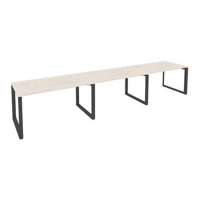 Onix O.MO-RS-3.3.8 (Денвер Светлый/Антрацит) Рабочая станция на О-образном м/к