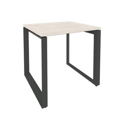 Onix O.MO-SP-0.7 (Денвер Светлый/Антрацит) Стол рабочий на О-образном м/к