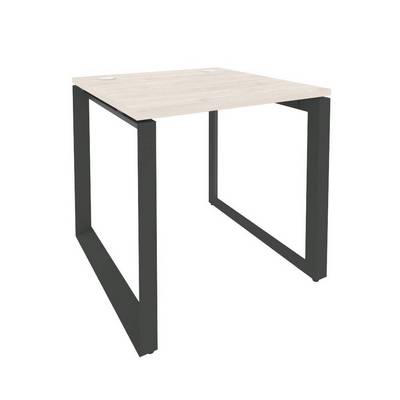 Onix O.MO-SP-0.8 (Денвер Светлый/Антрацит) Стол рабочий на О-образном м/к