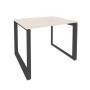 Onix O.MO-SP-1.8 (Денвер Светлый/Антрацит) Стол рабочий на О-образном м/к