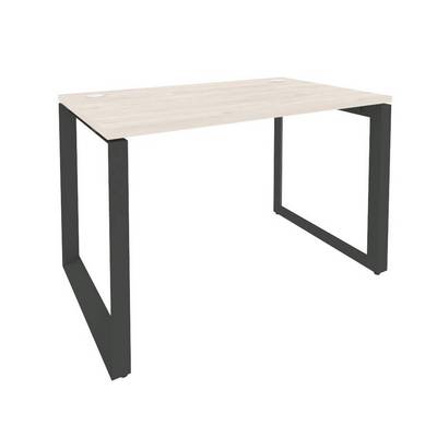 Onix O.MO-SP-2.7 (Денвер Светлый/Антрацит) Стол рабочий на О-образном м/к
