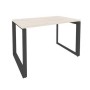 Onix O.MO-SP-2.7 (Денвер Светлый/Антрацит) Стол рабочий на О-образном м/к
