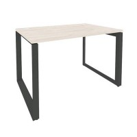 Onix O.MO-SP-2.8 (Денвер Светлый/Антрацит) Стол рабочий на О-образном м/к