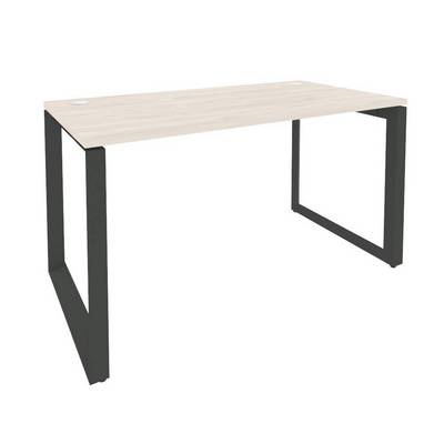 Onix O.MO-SP-3.7 (Денвер Светлый/Антрацит) Стол рабочий на О-образном м/к