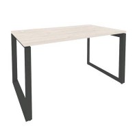 Onix O.MO-SP-3.8 (Денвер Светлый/Антрацит) Стол рабочий на О-образном м/к