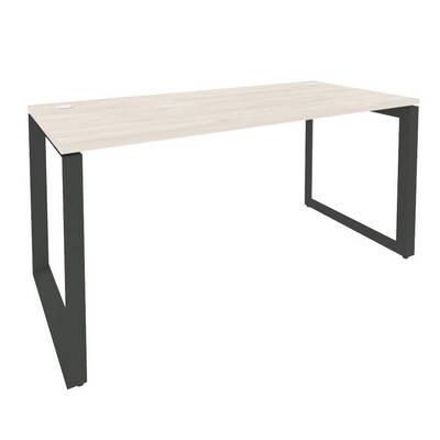 Onix O.MO-SP-4.7 (Денвер Светлый/Антрацит) Стол рабочий на О-образном м/к