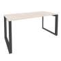 Onix O.MO-SP-4.7 (Денвер Светлый/Антрацит) Стол рабочий на О-образном м/к