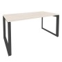 Onix O.MO-SP-4.8 (Денвер Светлый/Антрацит) Стол рабочий на О-образном м/к