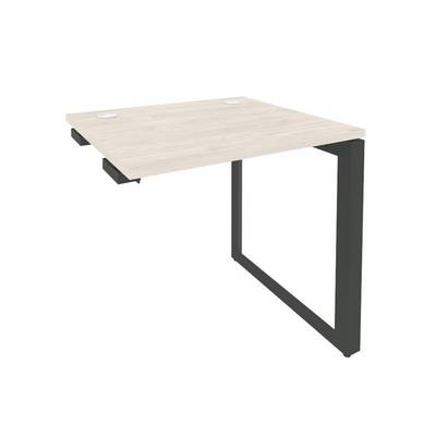 Onix O.MO-SPR-0.7 (Денвер Светлый/Антрацит) Стол-приставка на О-образном м/к к опорным элементам