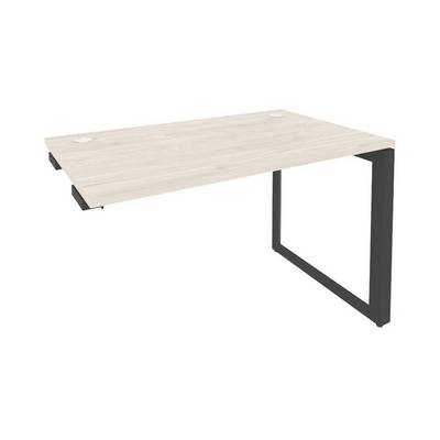 Onix O.MO-SPR-2.7 (Денвер Светлый/Антрацит) Стол-приставка на О-образном м/к к опорным элементам