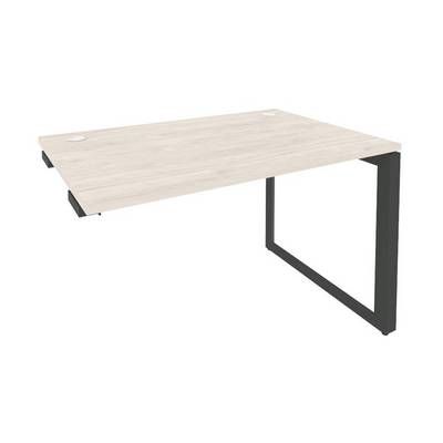 Onix O.MO-SPR-2.8 (Денвер Светлый/Антрацит) Стол-приставка на О-образном м/к к опорным элементам