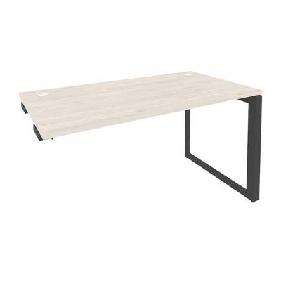 Onix O.MO-SPR-3.7 (Денвер Светлый/Антрацит) Стол-приставка на О-образном м/к к опорным элементам