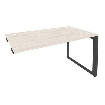 Onix O.MO-SPR-3.8 (Денвер Светлый/Антрацит) Стол-приставка на О-образном м/к к опорным элементам