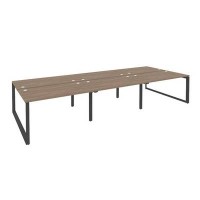 Onix O.MO-D.RS-6.3.8 (Дуб Аризона/Антрацит) Рабочая станция на О-образном м/к