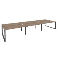 Onix O.MO-D.RS-6.4.7 (Дуб Аризона/Антрацит) Рабочая станция на О-образном м/к