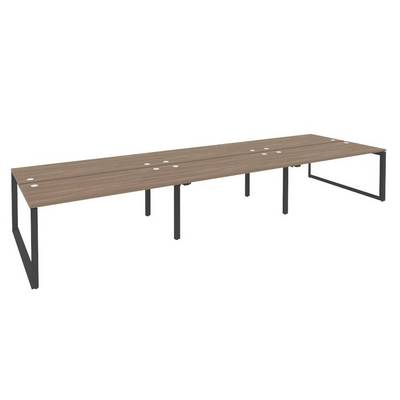 Onix O.MO-D.RS-6.4.7 (Дуб Аризона/Антрацит) Рабочая станция на О-образном м/к