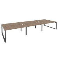 Onix O.MO-D.RS-6.4.8 (Дуб Аризона/Антрацит) Рабочая станция на О-образном м/к