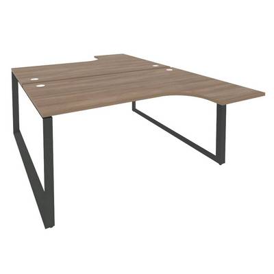 Onix O.MO-D.SA-4 (Дуб Аризона/Антрацит) Рабочая станция на О-образном м/к