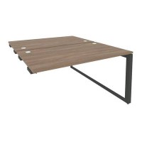 Onix O.MO-D.SPR-3.8 (Дуб Аризона/Антрацит) Стол-приставка двойной на О-образном м/к к опорым элем.