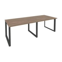 Onix O.MO-PRG-2.2 (Дуб Аризона/Антрацит) Стол переговорный (2 столешницы)