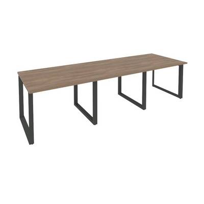 Onix O.MO-PRG-3.1 (Дуб Аризона/Антрацит) Стол переговорный (3 столешницы)