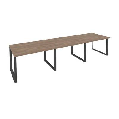 Onix O.MO-PRG-3.2 (Дуб Аризона/Антрацит) Стол переговорный (3 столешницы)