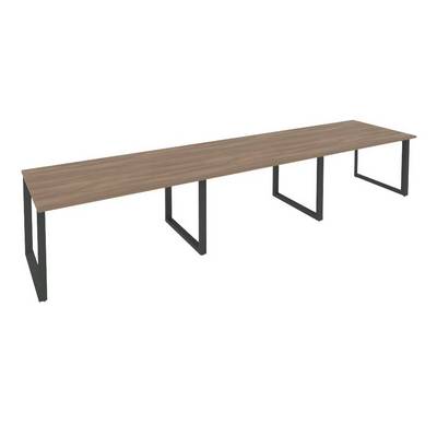 Onix O.MO-PRG-3.3 (Дуб Аризона/Антрацит) Стол переговорный (3 столешницы)