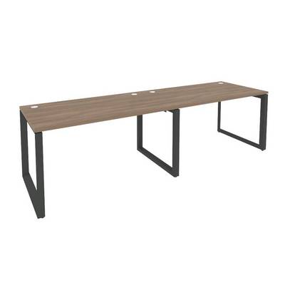 Onix O.MO-RS-2.3.8 (Дуб Аризона/Антрацит) Рабочая станция на О-образном м/к