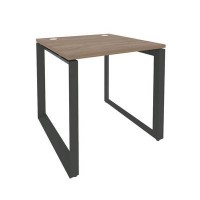 Onix O.MO-SP-0.8 (Дуб Аризона/Антрацит) Стол рабочий на О-образном м/к