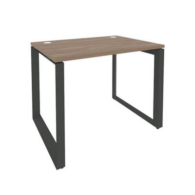 Onix O.MO-SP-1.7 (Дуб Аризона/Антрацит) Стол рабочий на О-образном м/к