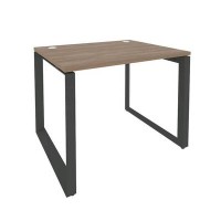 Onix O.MO-SP-1.8 (Дуб Аризона/Антрацит) Стол рабочий на О-образном м/к